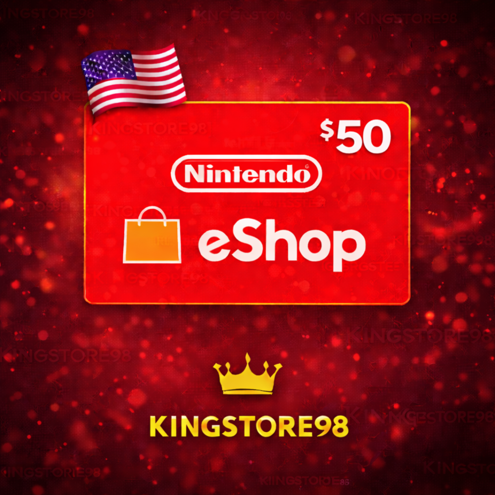 💎Карта пополнения Nintendo eShop 50$ USA США🍄💎