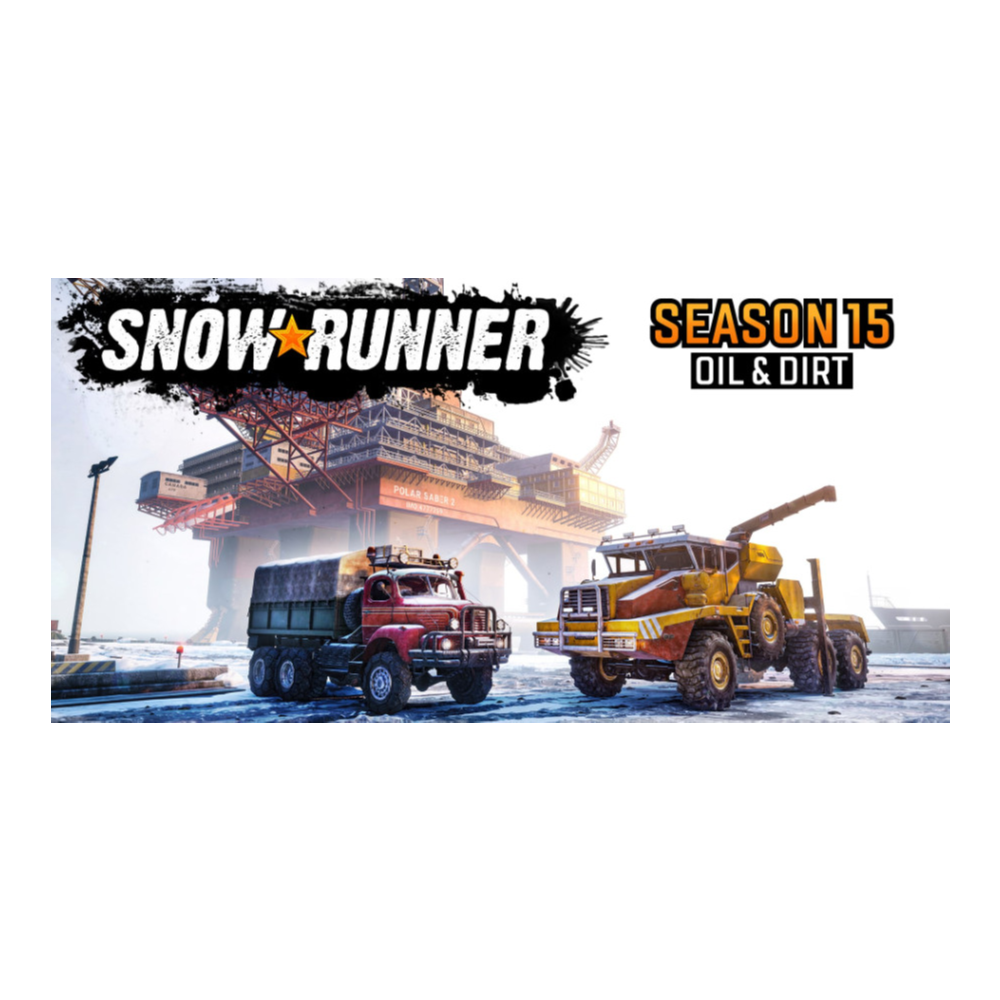 🔴🌏SnowRunner — Season 15: Oil & Dirt✅ EGS 🔴 (PC)