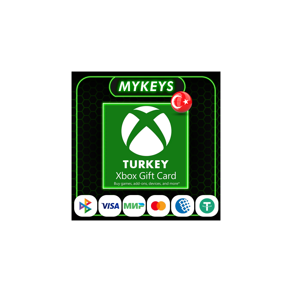 XBOX LIVE 25-4000 ЛИР КОШЕЛЬКА ПОПОЛНИТЬ КАРТА | ТУРЦИЯ