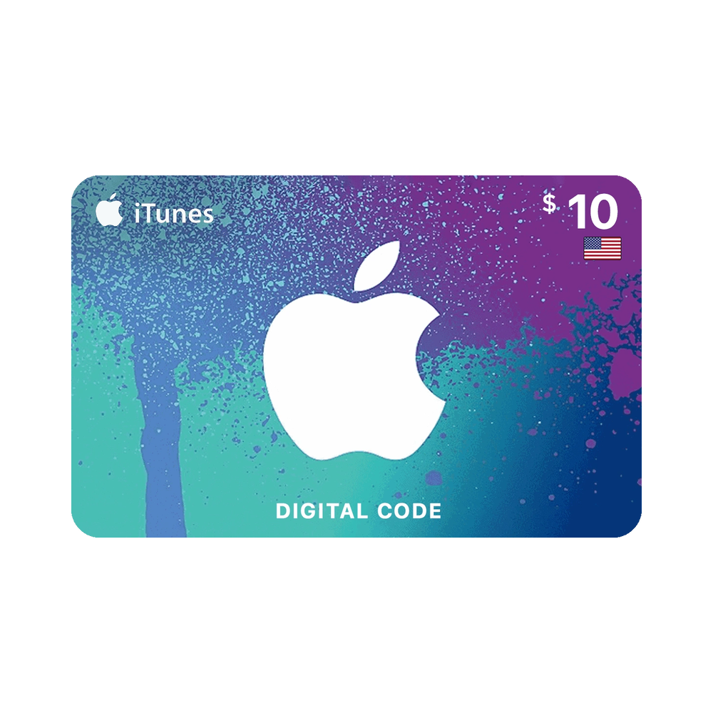 🍏🇺🇸 Подарочная карта Apple iTunes 10 USA 🇺🇸🍏