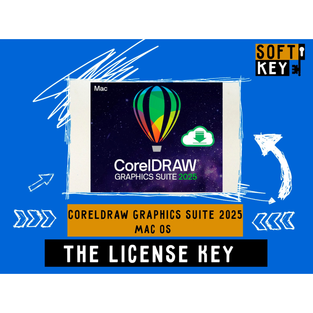 CorelDRAW 2025 Graphics Suite  - ключ навсегда Mac OS