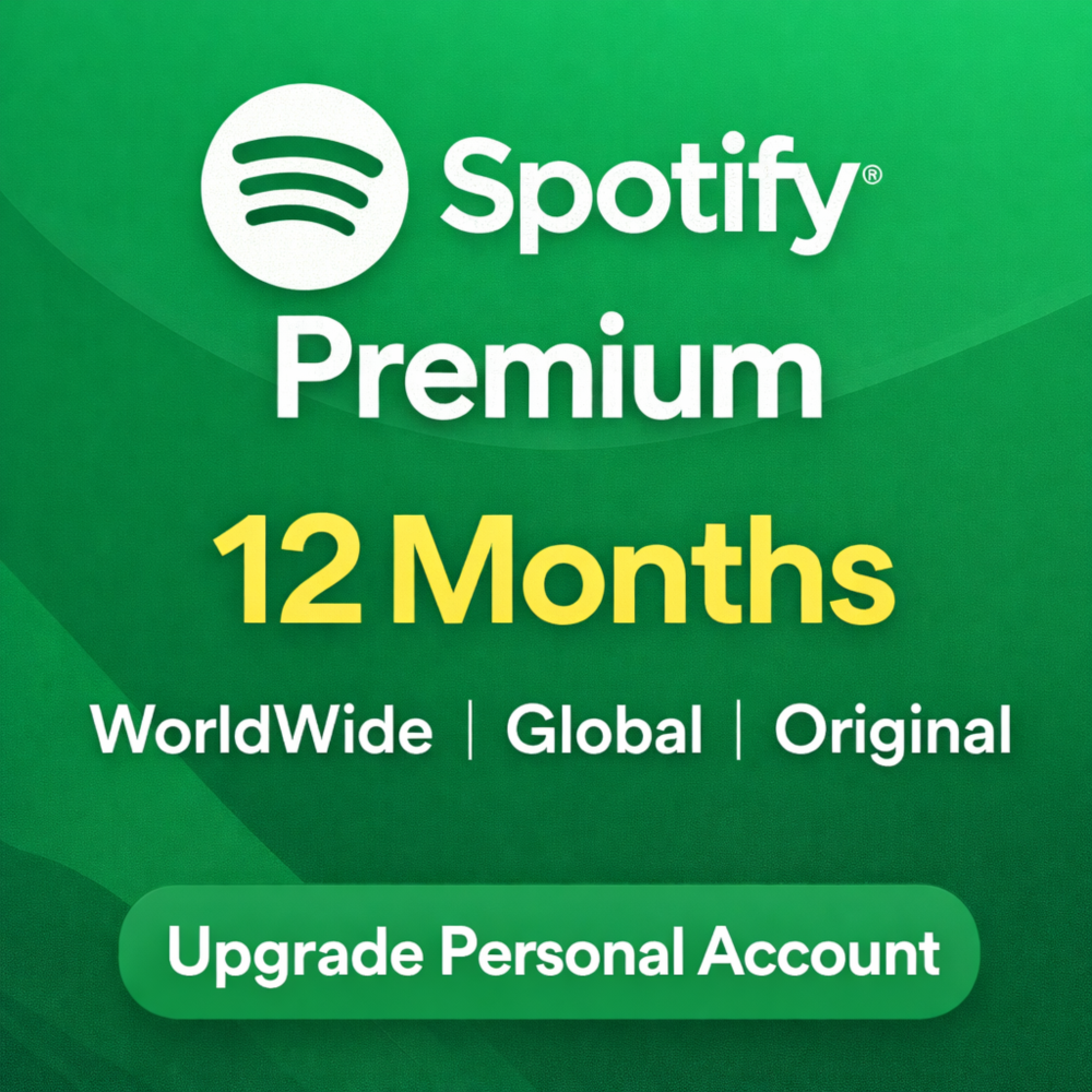 Spotify Premium 12 месяцев по всему миру | Глобальный |