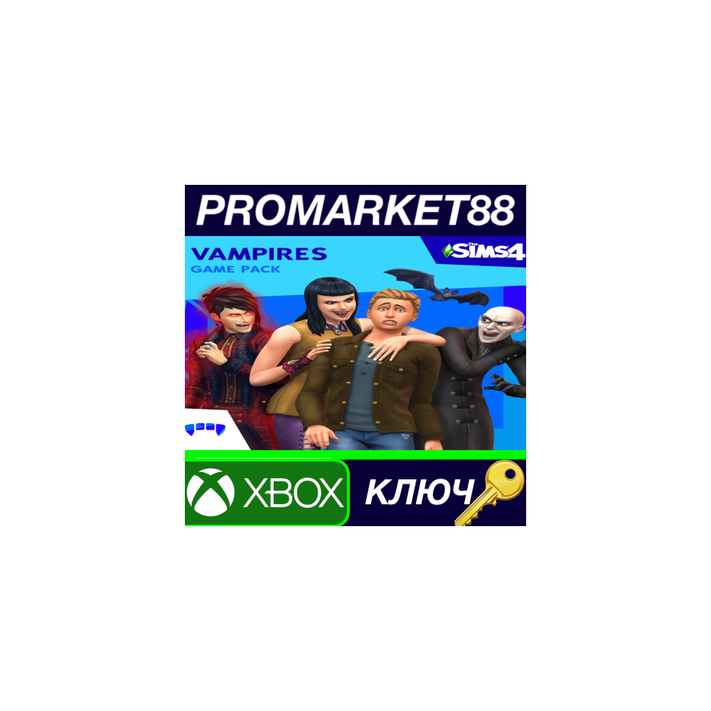 ⭐The Sims 4 - Vampires DLC EU XBOX One КЛЮЧ 🔑ЕВРОПА