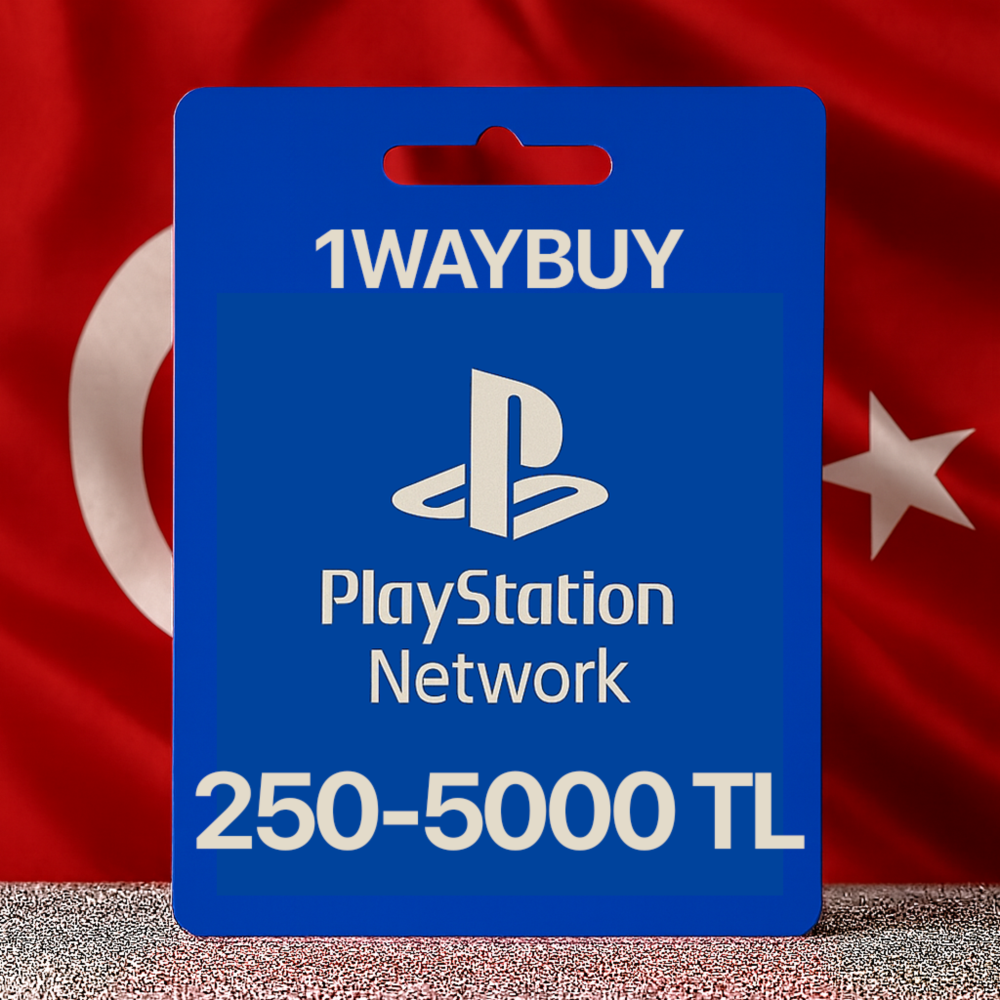 ТУРЦИЯ PlayStation Netwoк 250-5000 TL ПСН TURKEY
