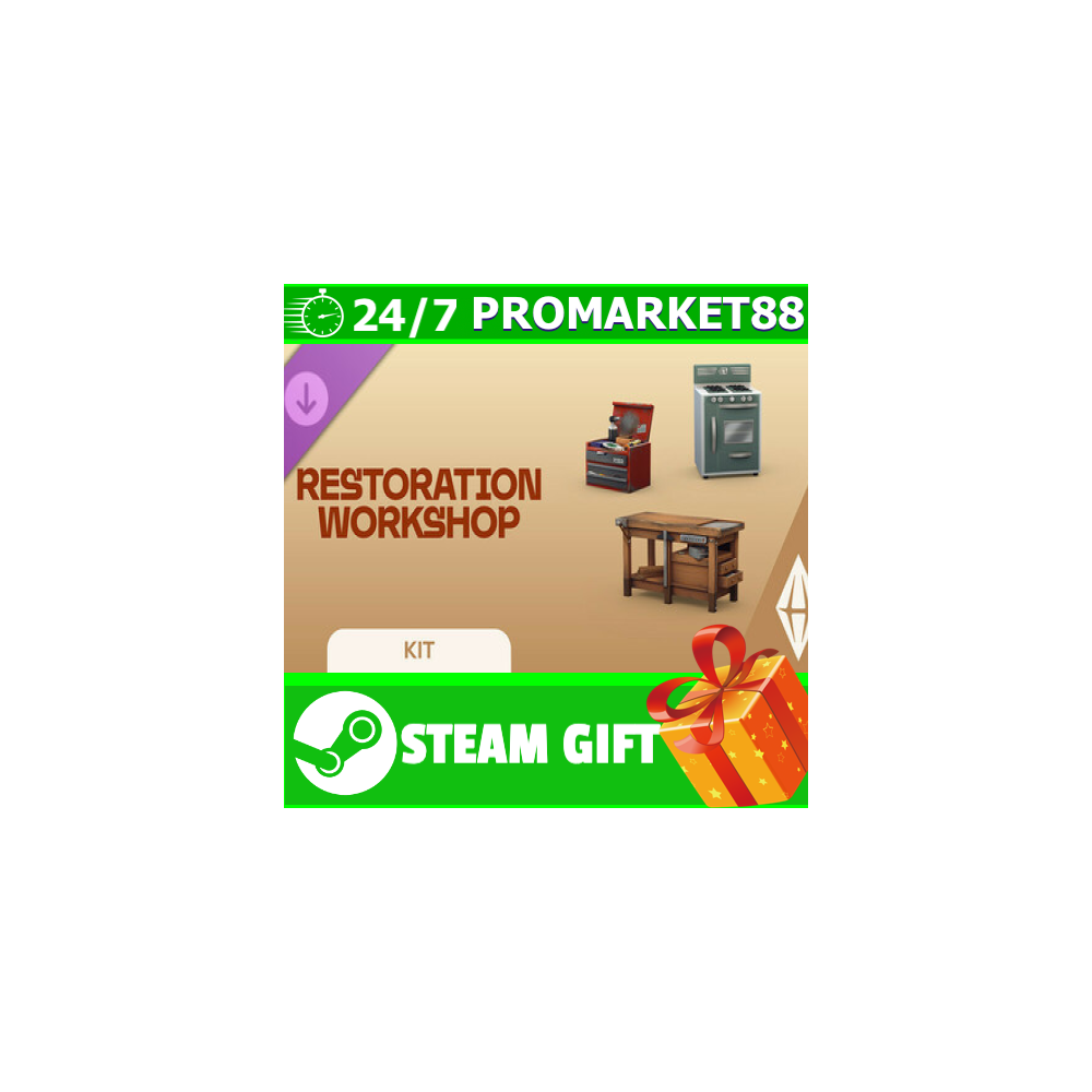 ⭐️ The Sims™ 4 Restoration Workshop Kit STEAM GIFT