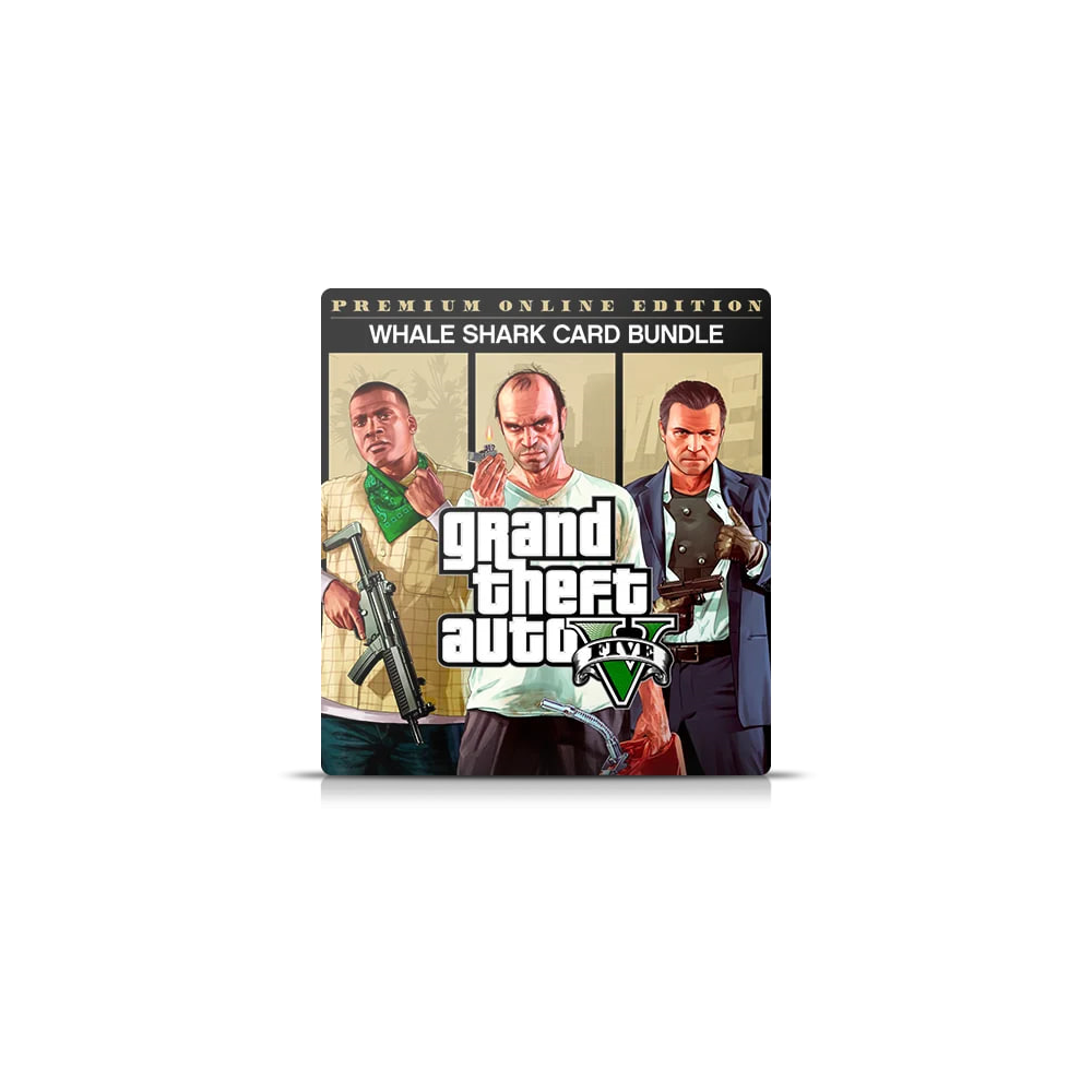 GTA 5 : PREMIUM & WHITE SHARK CARD BUNDLE XBOX KEY