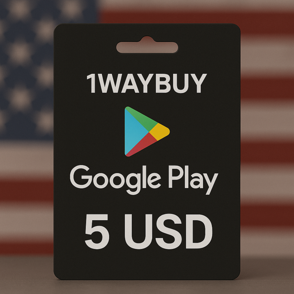 США🪁ГУГЛ ПЛЕЙ 5 USD🪁Подарочная карта код оплаты