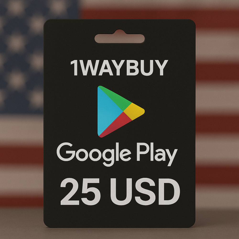 США🪁ГУГЛ ПЛЕЙ 25 USD🪁Подарочная карта код оплаты
