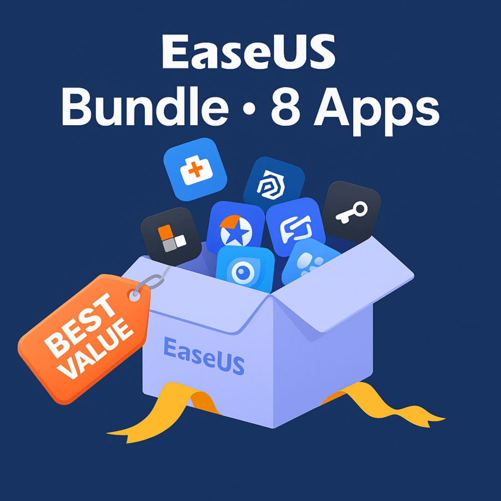 EaseUS Mega Bundle - 8 программ - ключ на 1 год