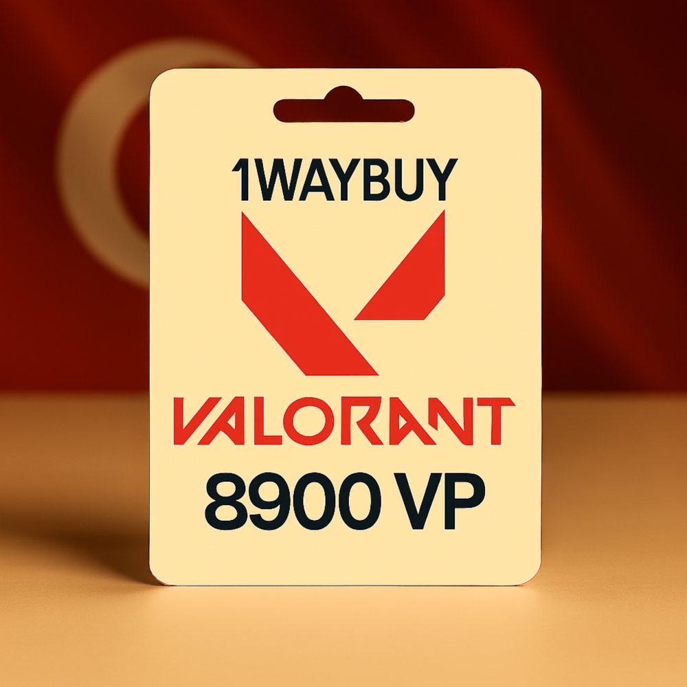 ТУРЦИЯ🔻ВАЛОРАНТ ПОИНТЫ 8900 VP🔻Подарочная карта код