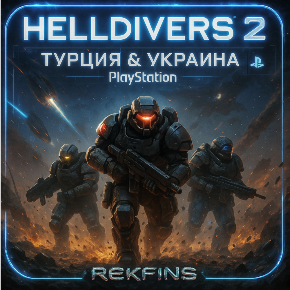 HELLDIVERS 2 ТУРЦИЯ/УКРАИНА PLAYSTATION PS 4/5
