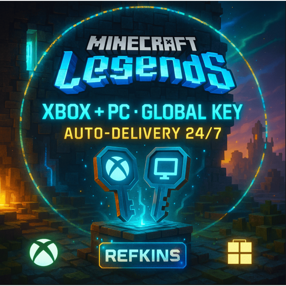 Minecraft Legends XBOX + PC Microsoft Store GLOBAL КЛЮЧ