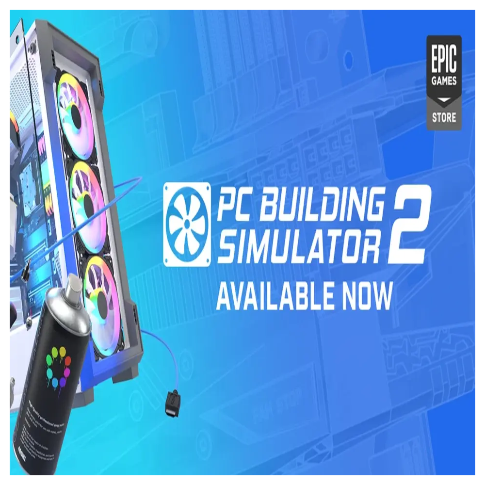 💜⚪ PC Building Simulator 2⚡️EPIC GAMES ⚪💜 TR