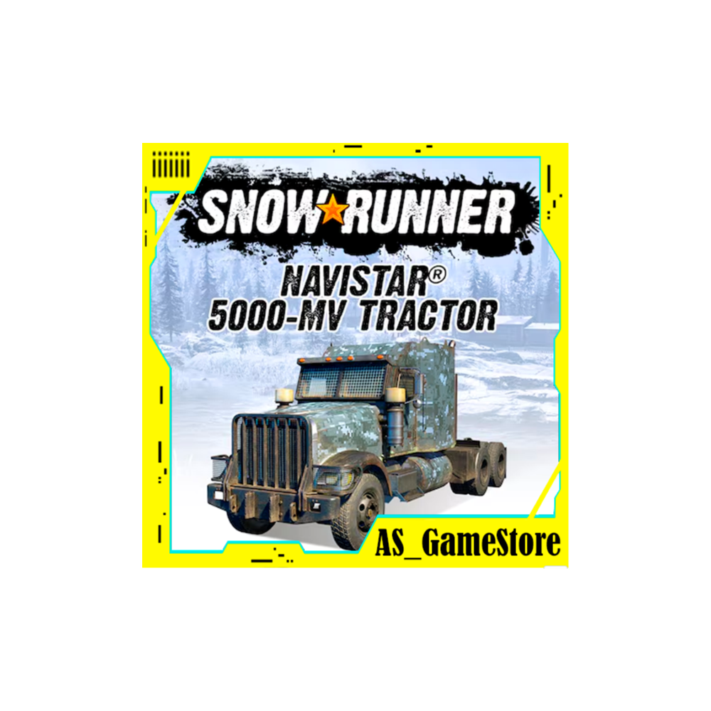 ⚫️SnowRunner - Navistar 5000-MV Tractor | ПК Epic Games EGS