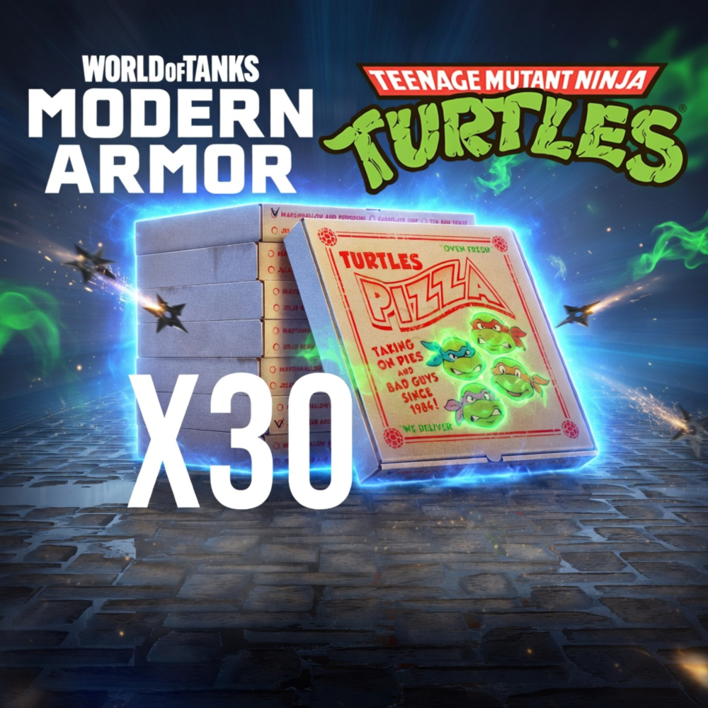 World of Tanks Modern Armor TMNT Chests XBOX