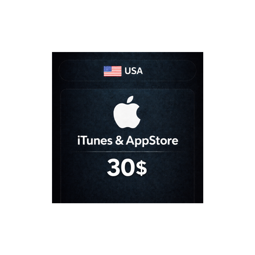 🍎 Подарочная карта Apple iTunes (USA) 30$