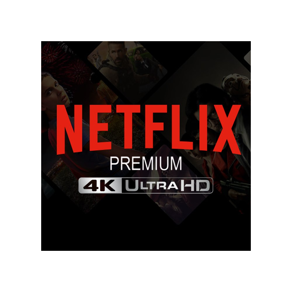 NETFLIX PREMIUM 4K ULTRA HD (USER + PIN) — 1 МЕСЯЦЕВ