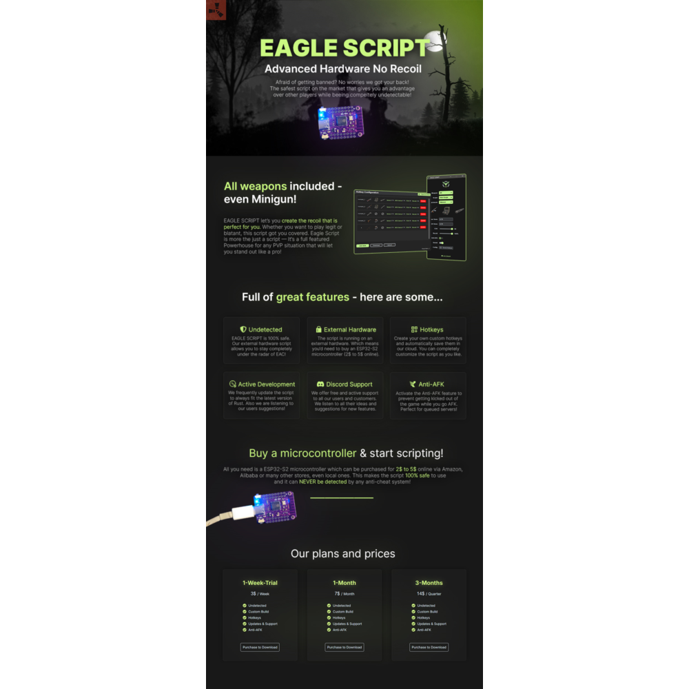 Скрипт Eagle — Аппаратная версия, 3 месяц