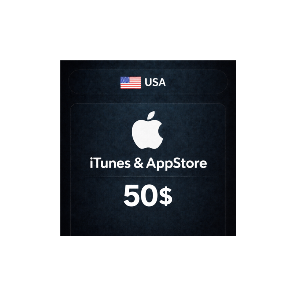 🍎 Подарочная карта Apple iTunes (USA) 50$