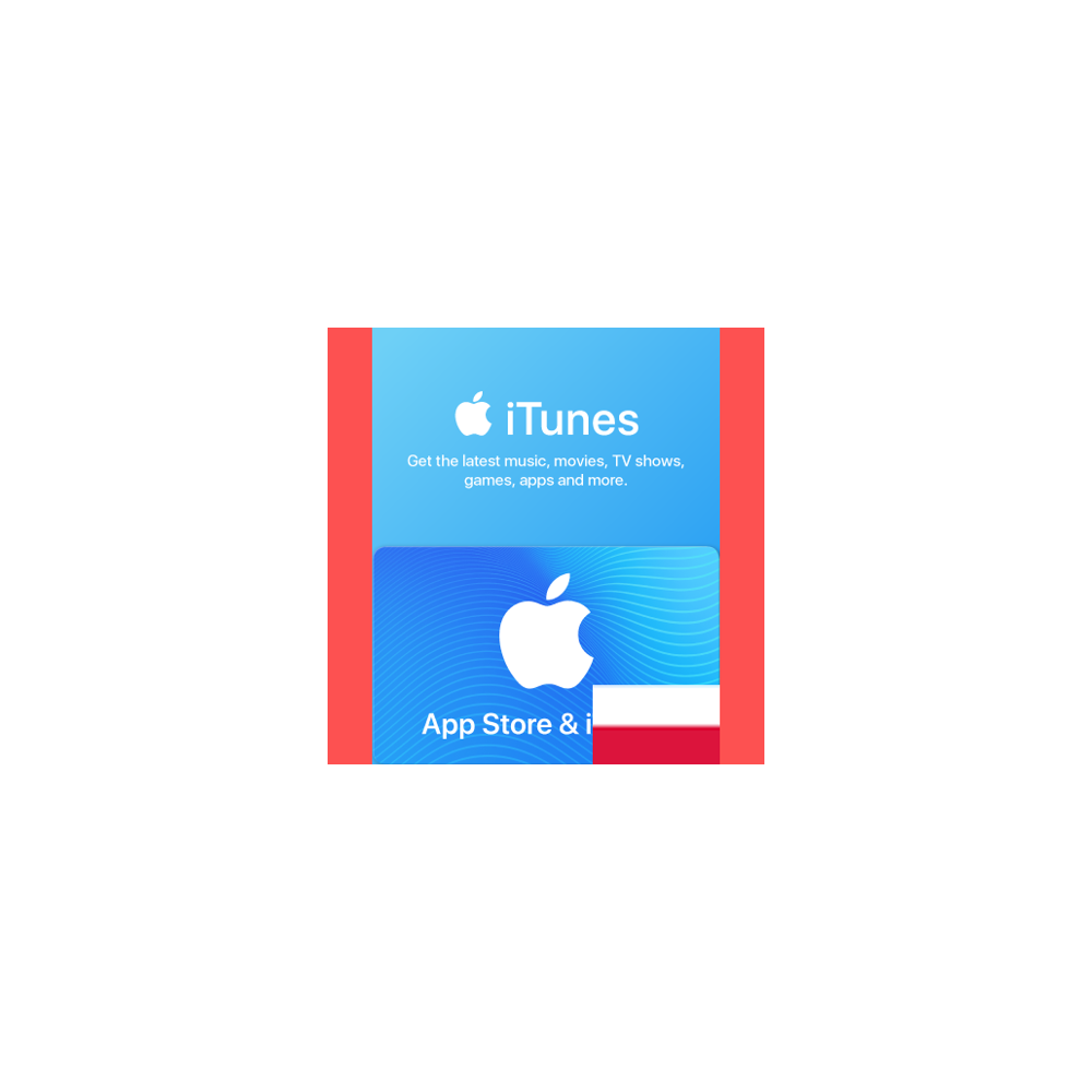 APPLE APP STORE & ITUNES PL 200 PLN ПОДАРОЧНАЯ КАРТА ПОЛЬША