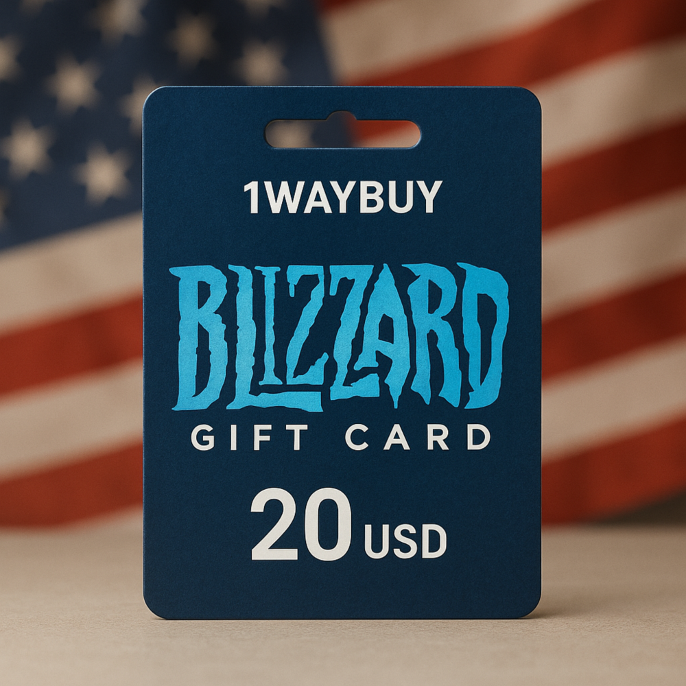 США❄️Близзард Battle.net 20 USD Подарочная карта код
