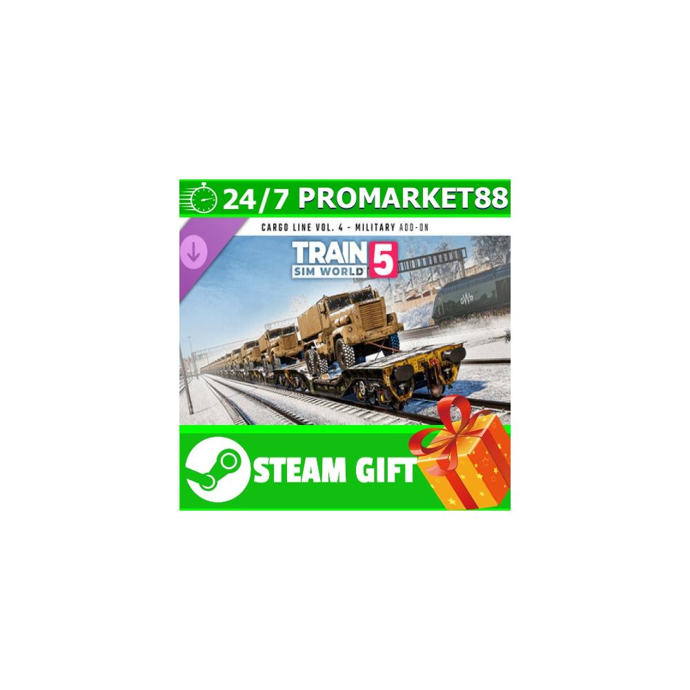 ⭐️ Train Sim World® 5: Cargo Line Vol. 4 - Military