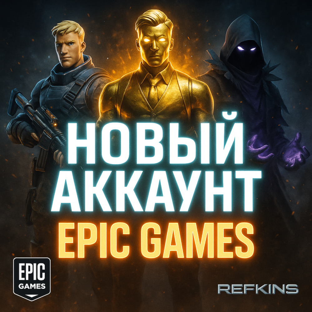 НОВЫЙ АККАУНТ EPIC GAMES ТУРЦИЯ УКРАИНА КАЗАХСТАН США