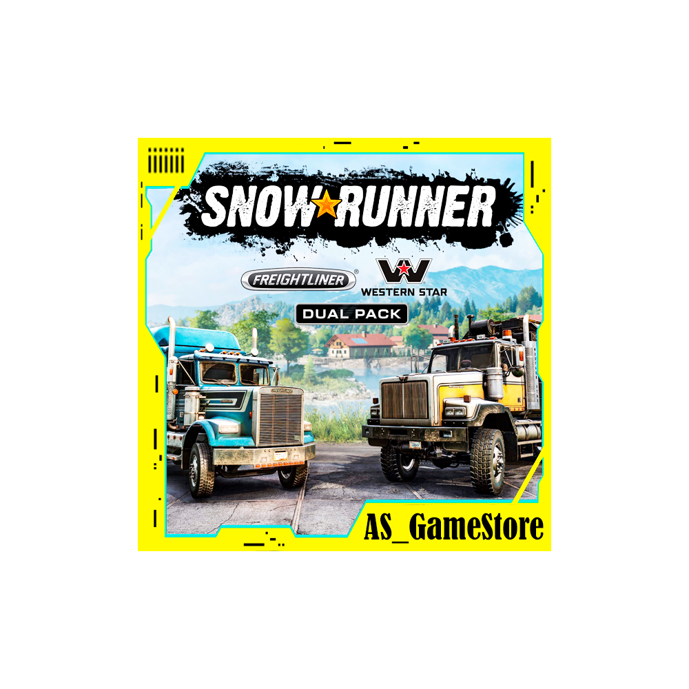 ⚫️SnowRunner - Freightliner & Western Star Dual Pack | ПК Epic Games EGS