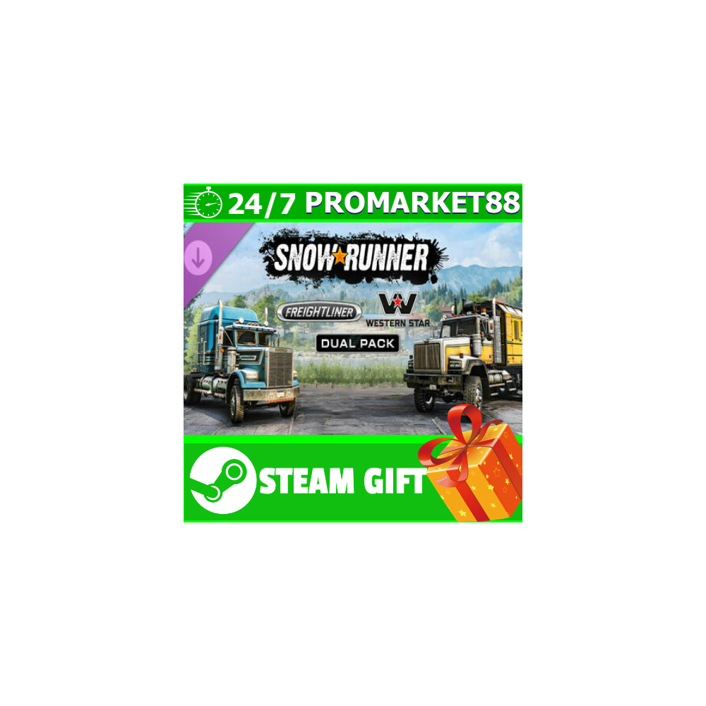 ⭐️ SnowRunner - Freightliner & Western Star Dual Pack