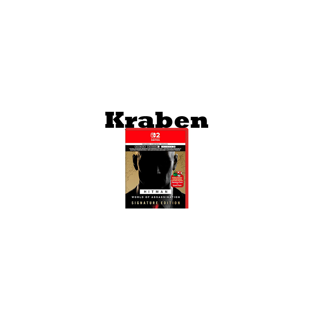 Nintendo Switch 2 HITMAN World of Assassination Edition