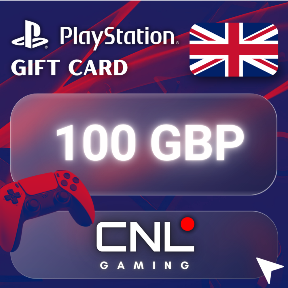 24/7 АВТО | PlayStation 100 GBP (подарочная карта)