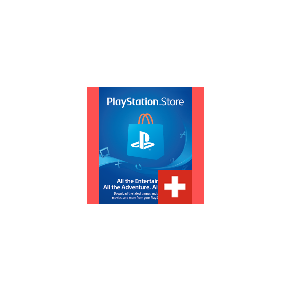 PLAYSTATION ПСН CH 100 CHF КАРТА ПОПОЛНЕНИЯ ШВЕЙЦАРИЯ