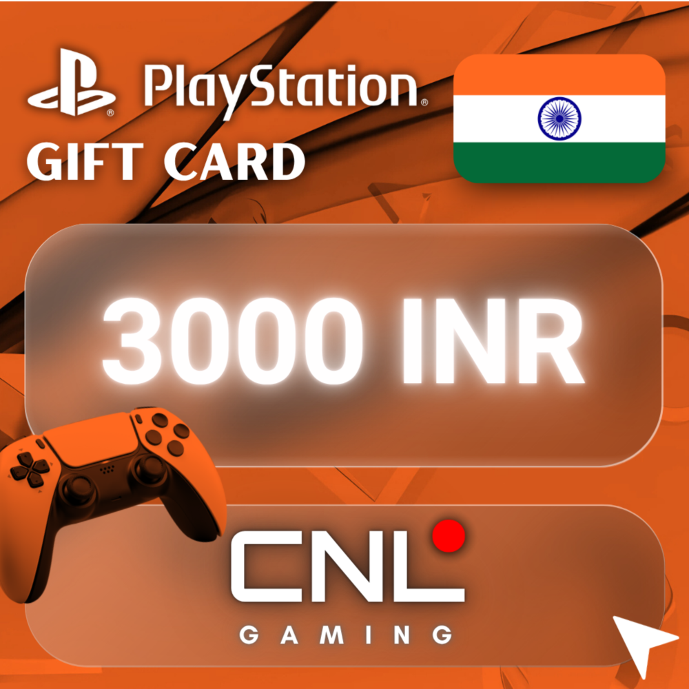 24/7 АВТО | PlayStation 3000 INR (подарочная карта)