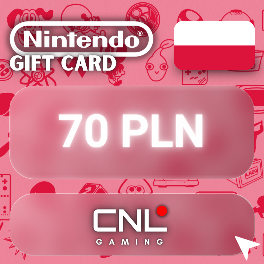 24/7 АВТО | Nintendo eShop 70 злотых (подарочная карта)