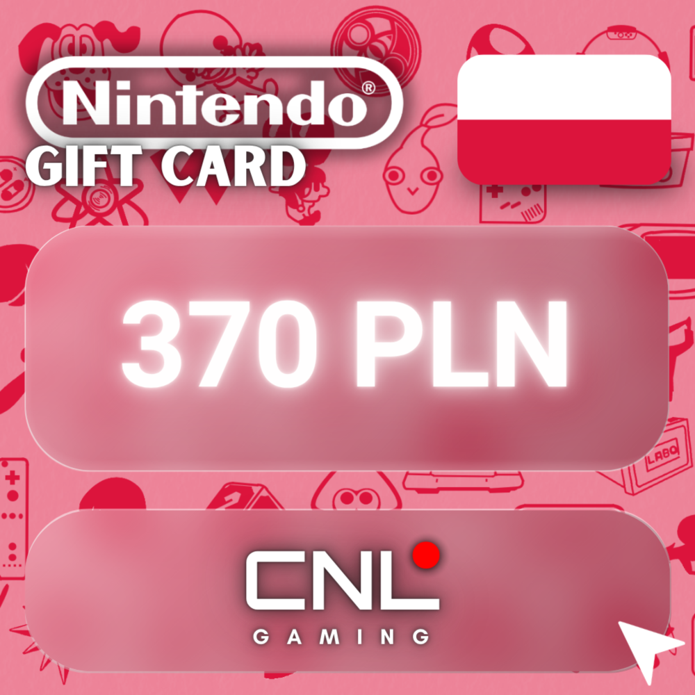 24/7 АВТО | Nintendo eShop 370 злотых (подарочная карта