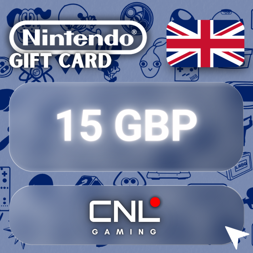 24/7 АВТО | Nintendo eShop 15 фунтов стерлингов (подаро