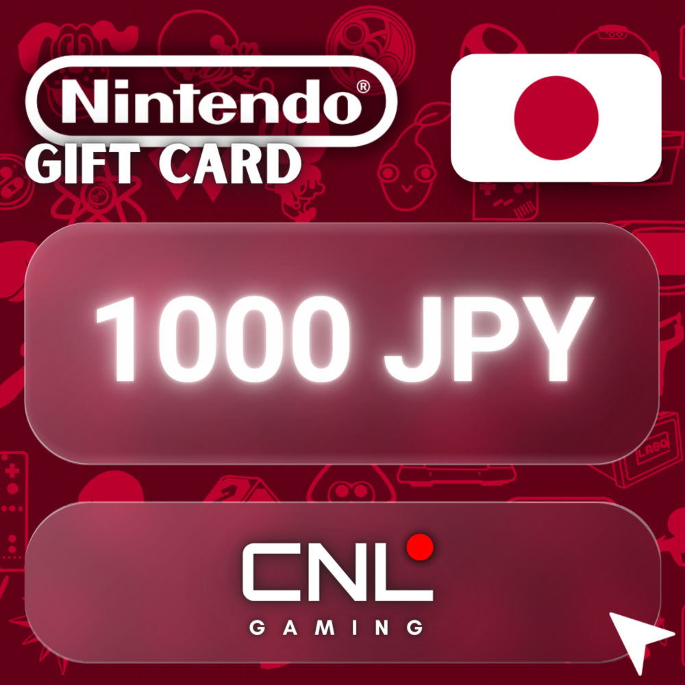 24/7 АВТО | Nintendo eShop 1000 иен (подарочная карта)