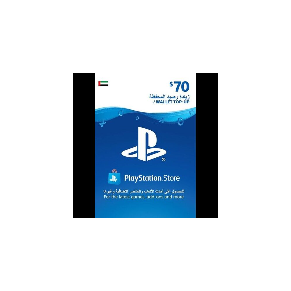 🎁PlayStation Network Card 70 USD💰UAE💰PSN Key ОАЭ🇦🇪