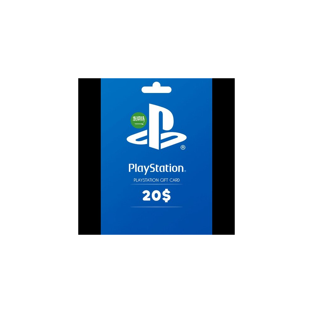 PlayStation Network Card⚡20 USD⚡KSA⚡Key SAUDI ARABI🇸🇦