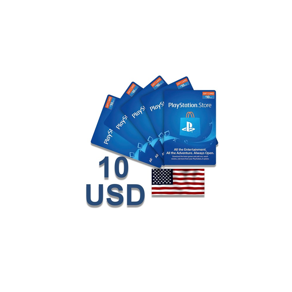 PlayStation Network💳Card 10 USD🎁USA💰Ключ PSN🇺🇸США