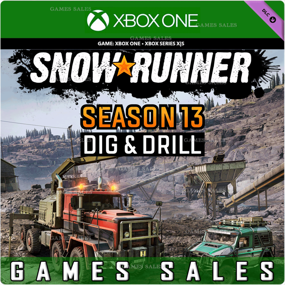 ✅❤️SNOWRUNNER - SEASON 13: DIG & DRILL❤️XBOX🔑КЛЮЧ