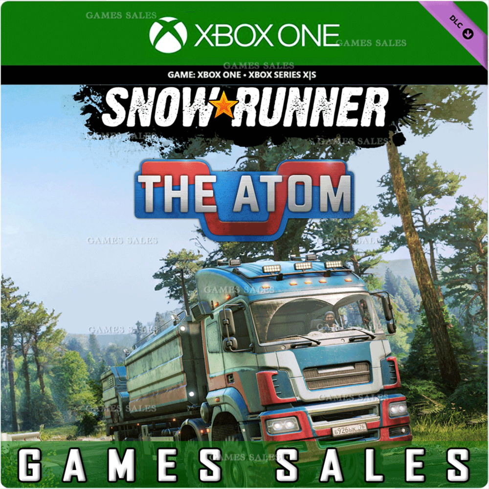 ✅❤️SNOWRUNNER – THE ATOM❤️XBOX ONE|XS🔑КЛЮЧ✅