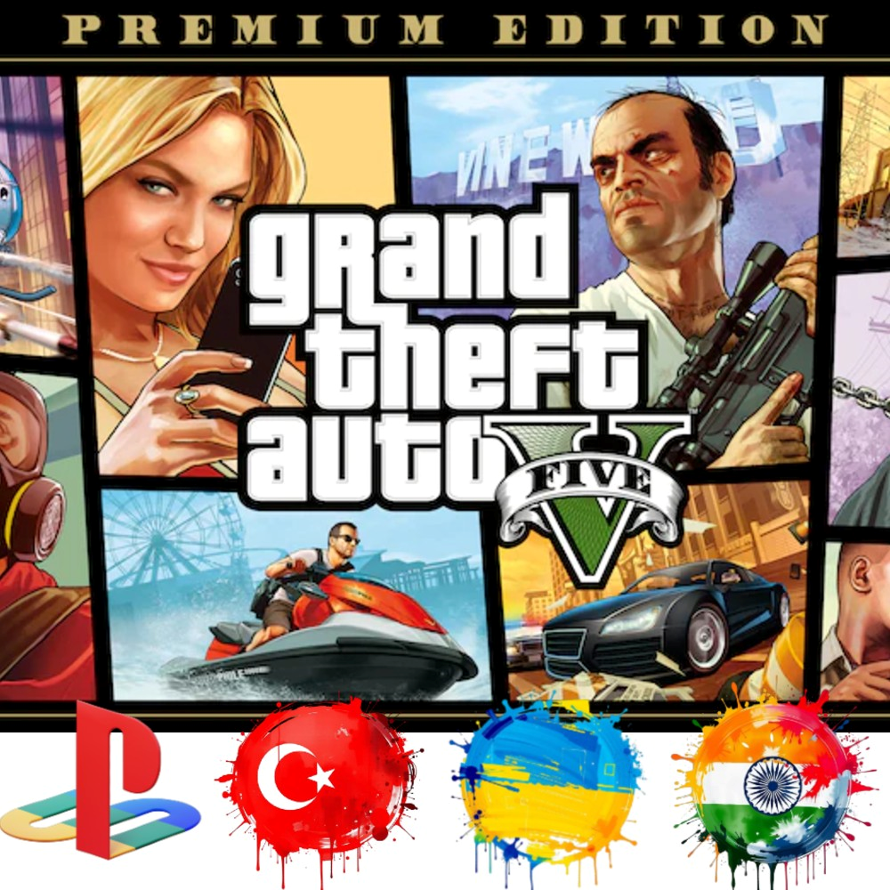 Grand Theft Auto V Premium Edition /GTA 5/PS4/PS