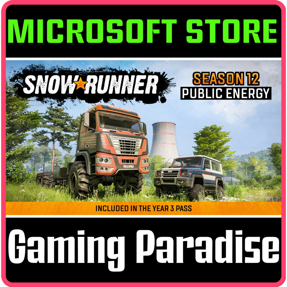 SNOWRUNNER - SEASON 12: PUBLIC ENERGY (WINDOWS) PC (WIN