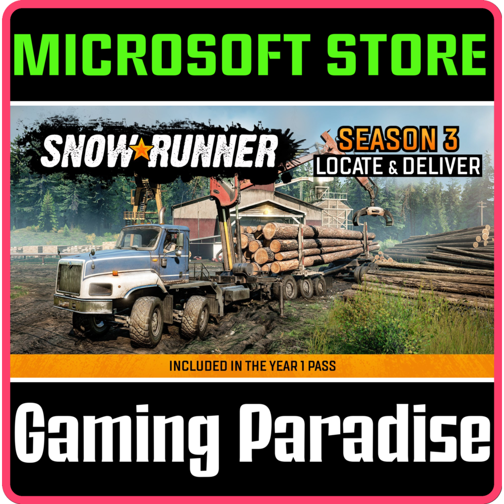 SNOWRUNNER - SEASON 3: LOCATE & DELIVER (WINDOWS 10) PC