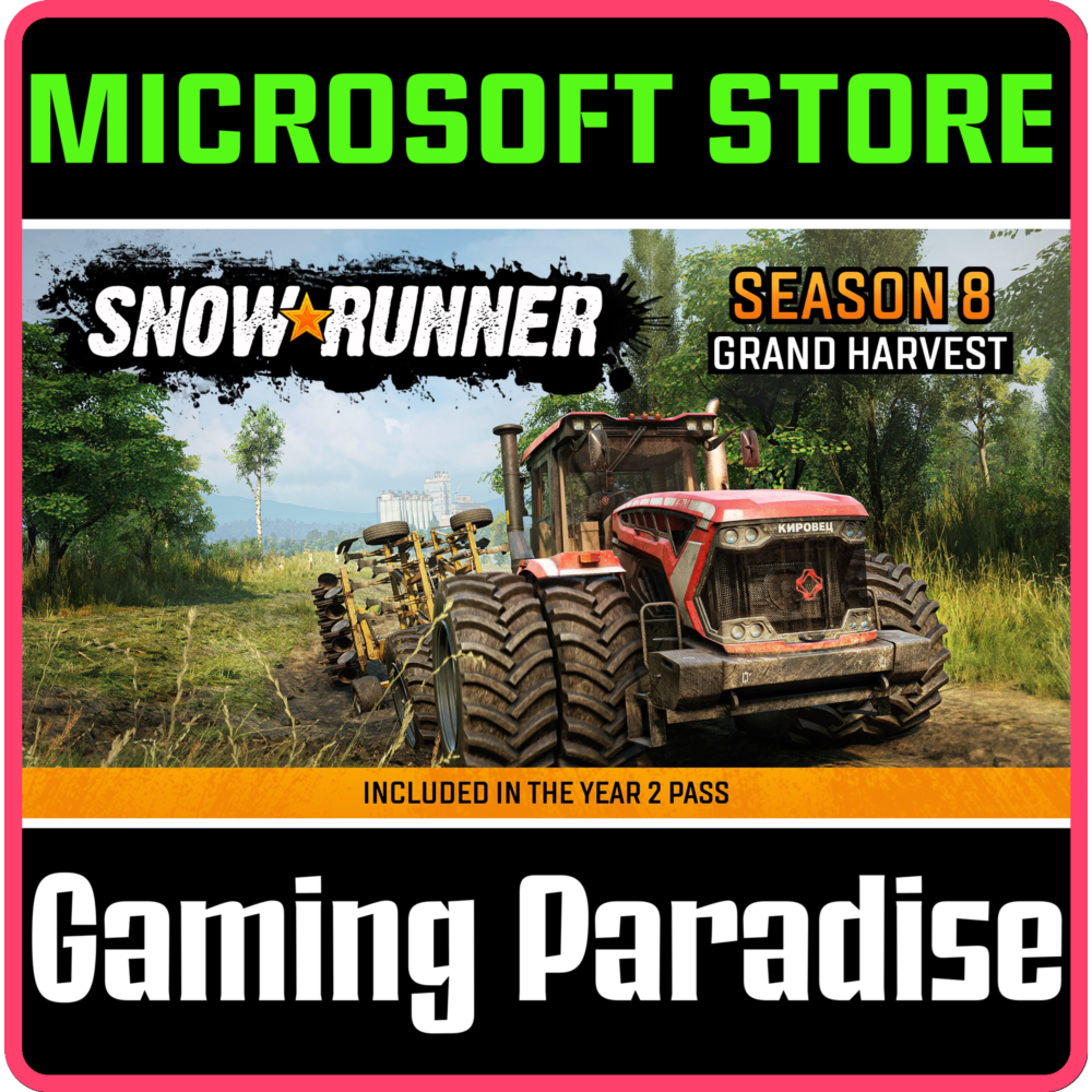 SNOWRUNNER - SEASON 8: GRAND HARVEST (WINDOWS) PC (WIN)