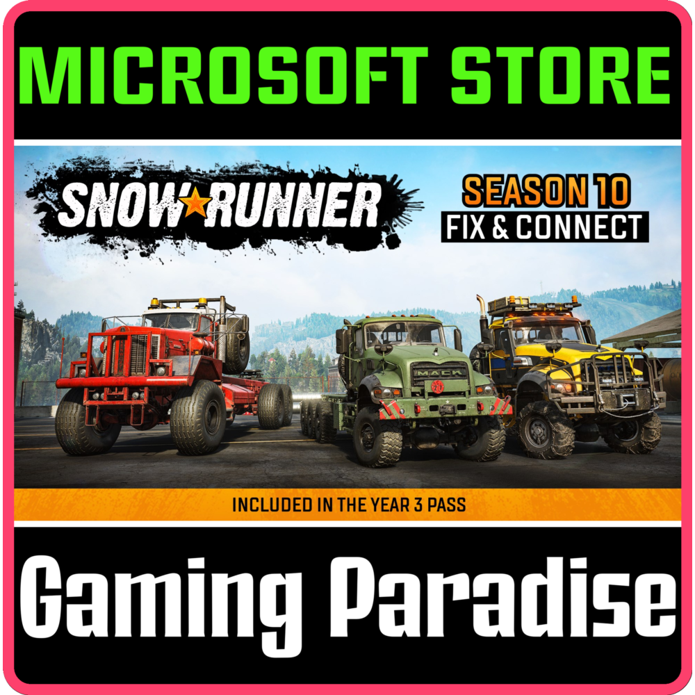 SNOWRUNNER - SEASON 10: FIX AND CONNECT (WINDOWS) PC (W