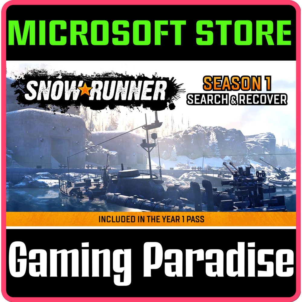 SNOWRUNNER - SEASON 1: SEARCH & RECOVER (WINDOWS 10) PC