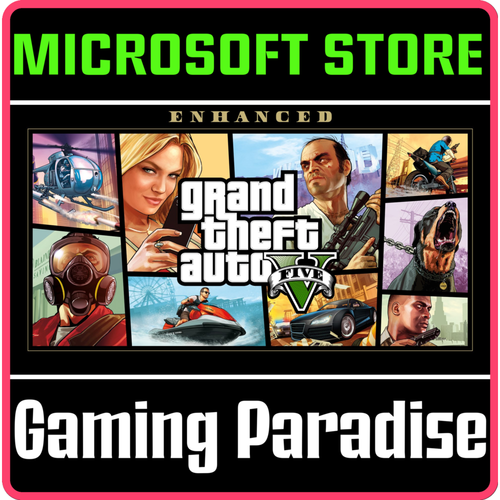 GRAND THEFT AUTO V ENHANCED PC (WINDOWS MICROSOFT STORE) КЛЮЧ/КОД