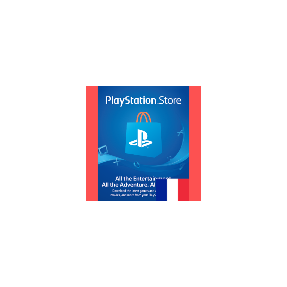 PLAYSTATION ПСН FR 100 EUR КАРТА ПОПОЛНЕНИЯ ФРАНЦИЯ